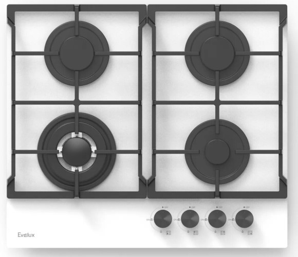 Газовая варочная панель Evelux HEG 675 WG