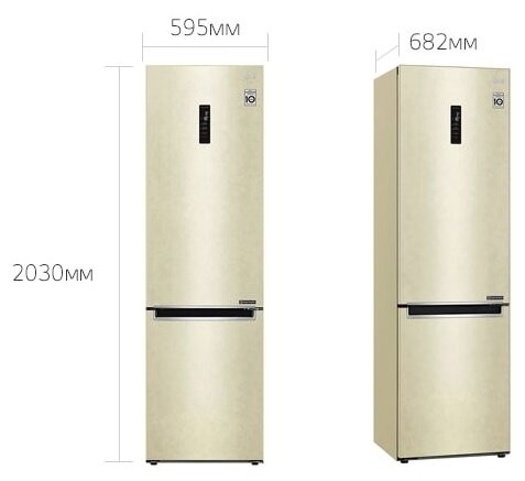 Холодильник LG GA-B509MLSL