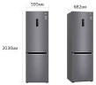 Холодильник LG GA-B509MLSL