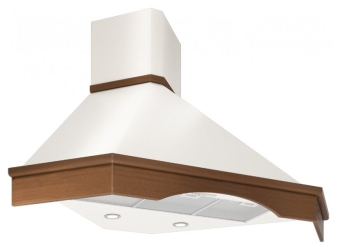 Кухонная вытяжка Elikor Форест 90П 650 П3Д бежевый дуб неокрашенный