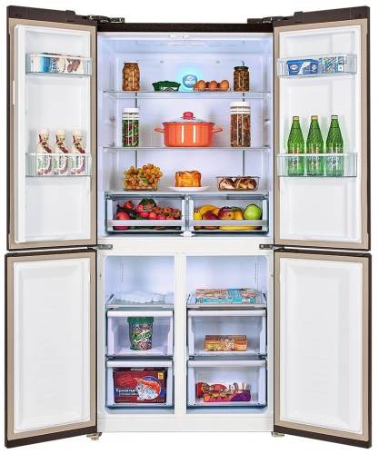 Холодильник HIBERG RFQ-490DX NFGR