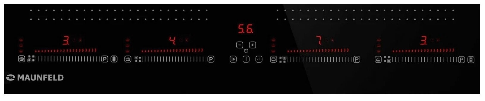 Индукционная варочная панель MAUNFELD CVI594SF2BK LUX