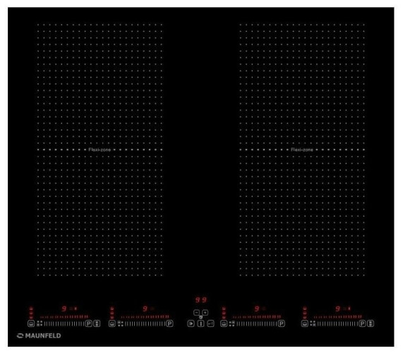 Индукционная варочная панель MAUNFELD CVI594SF2BK LUX