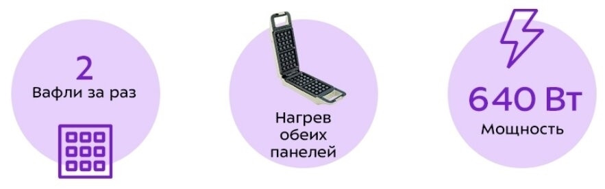 Вафельница Kitfort КТ-1611