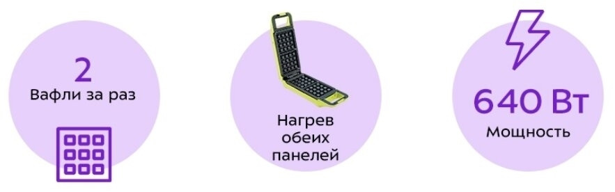 Вафельница Kitfort КТ-1611