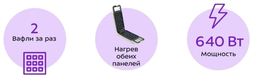 Вафельница Kitfort КТ-1611