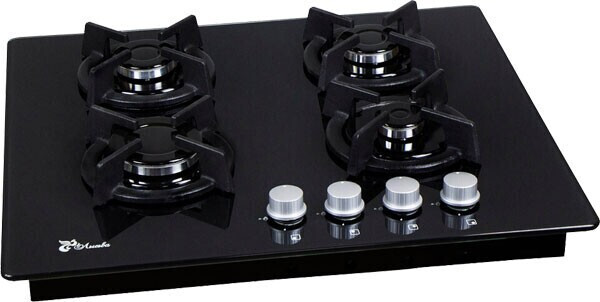 Газовая варочная панель Лысьва GR0400G00 (ПГВ 41 К) черный