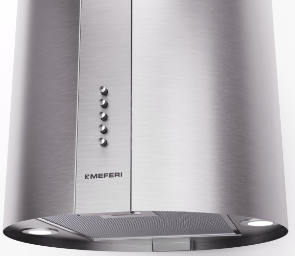 Островная вытяжка Meferi TUBE40IX Isla Power
