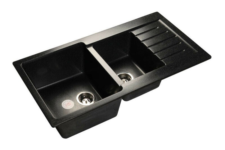 Кухонная мойка GranFest Practik GF-P-980KL черный