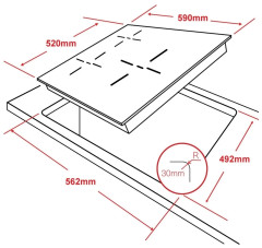 Индукционная варочная панель Ginzzu HCI-309