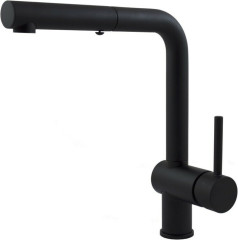 Смеситель для кухни Paffoni LIGHT черный матовый LIG285NO-MET