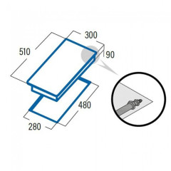Газовая варочная панель Cata GI 3002 X