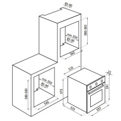 Электрический духовой шкаф Ardesia OBC 606 BC