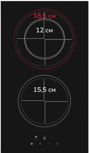Электрическая варочная панель Simfer H30D12B070
