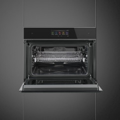 Электрический духовой шкаф Smeg SF4606WMCNX