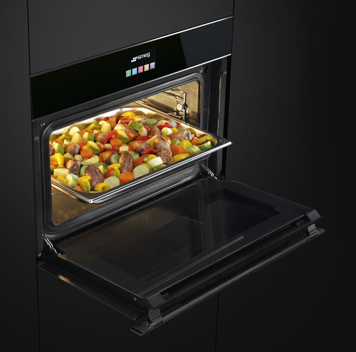 Электрический духовой шкаф Smeg SF4604PVCNX1