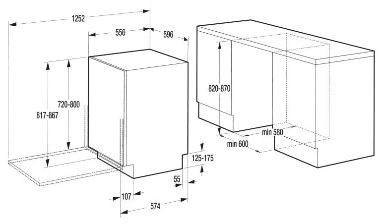 Посудомоечная машина Gorenje GV 66260