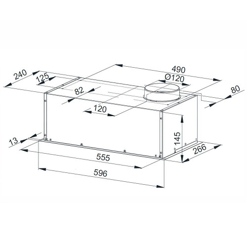 Кухонная вытяжка Weissgauff Alpha 60 PB WH
