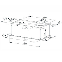 Кухонная вытяжка Weissgauff Alpha 60 PB WH