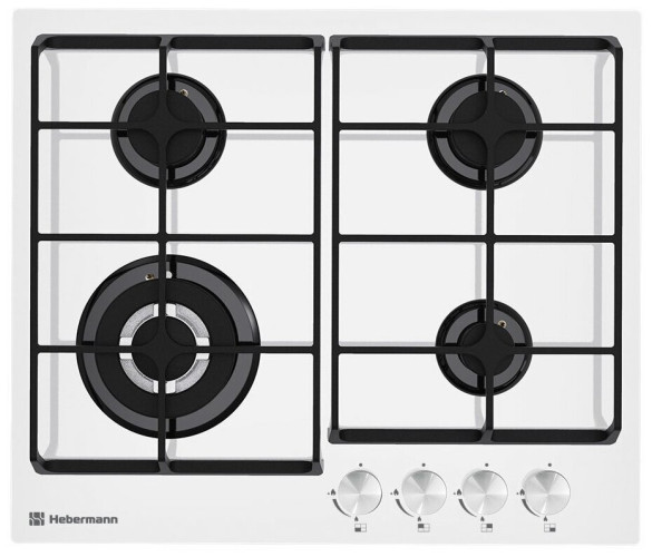 Газовая варочная панель HEBERMANN HBGG 604 1 W