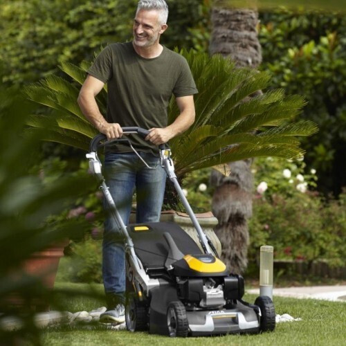 Газонокосилка бензиновая STIGA Twinclip 55 SV H,, VCS