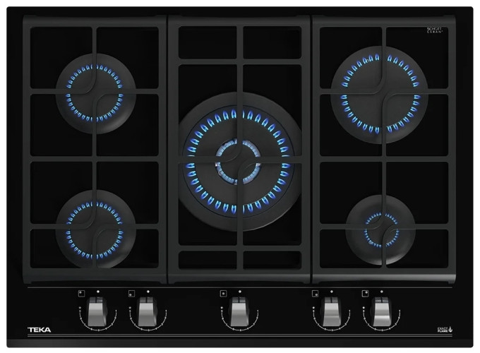Газовая варочная панель Teka GZC 75330 XBN Night River Black
