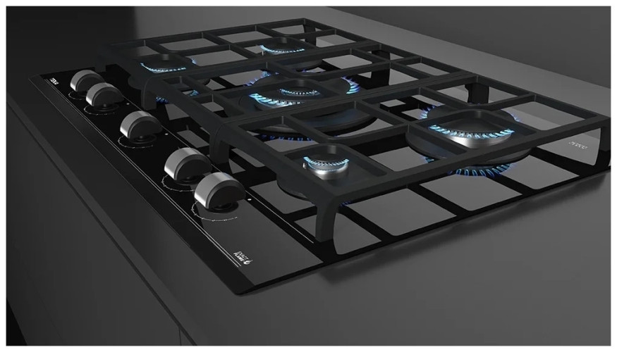 Газовая варочная панель Teka GZC 75330 XBN Night River Black