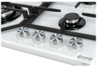 Газовая варочная панель Zorg BP6 FDW WH