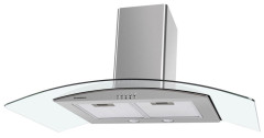 Кухонная вытяжка Maunfeld Ancona 90 INOX glass
