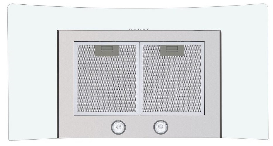 Кухонная вытяжка Maunfeld Ancona 90 INOX glass