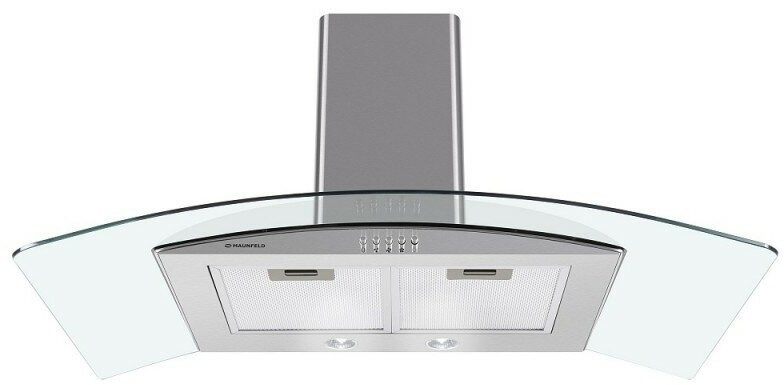 Кухонная вытяжка Maunfeld Ancona 90 INOX glass