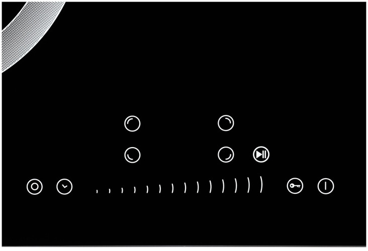 Электрическая варочная панель Krona BRILLARE 60 BL