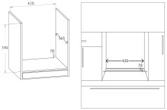 Электрический духовой шкаф Korting OKB 4630 CMX