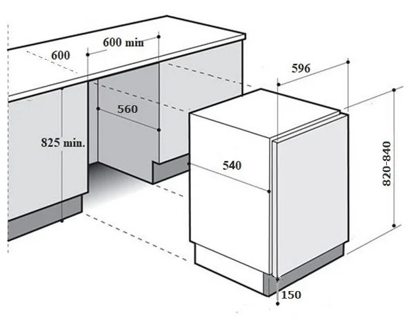 Встраиваемая стиральная машина Kuppersberg WD 1488