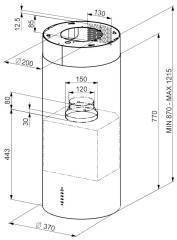 Кухонная вытяжка Smeg KIR37XE