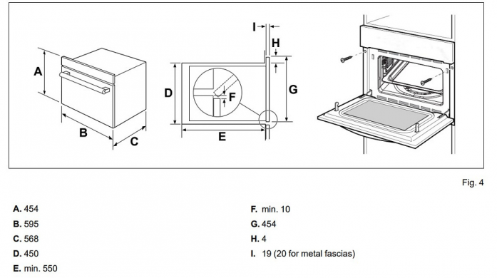 Электрический духовой шкаф Bertazzoni FMOD4053MLB1
