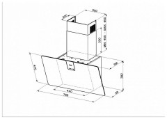Кухонная вытяжка Faber Soft Slim BL A80