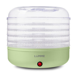 Сушилка для овощей Lumme LFD-105PP зеленый нефрит