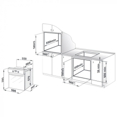 Электрический духовой шкаф Гефест ДА 622-02 К48