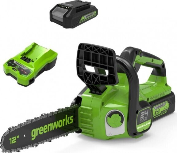 Аккумуляторная цепная пила GreenWorks GD24CS30K2