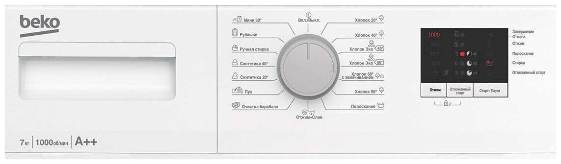 Стиральная машина Beko WDN73511XSW
