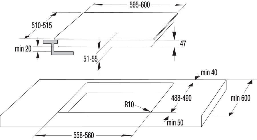 Индукционная варочная панель Gorenje IT 612 SY2 B