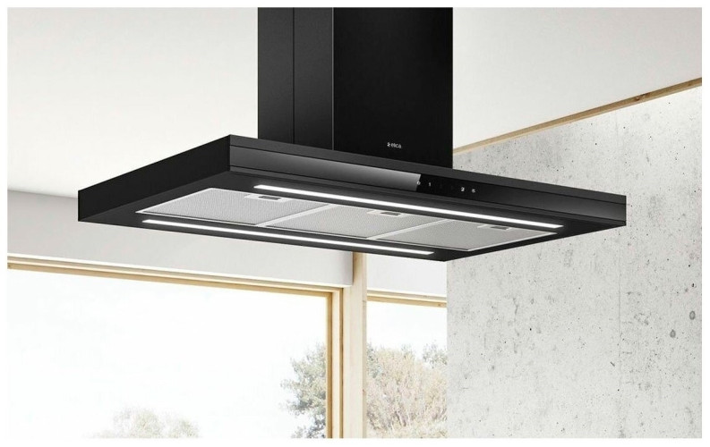 Кухонная вытяжка Elica ADELE IS BL MAT A 90 X 60