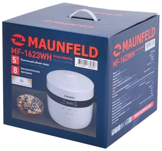 Мультиварка MAUNFELD MF-1623WH