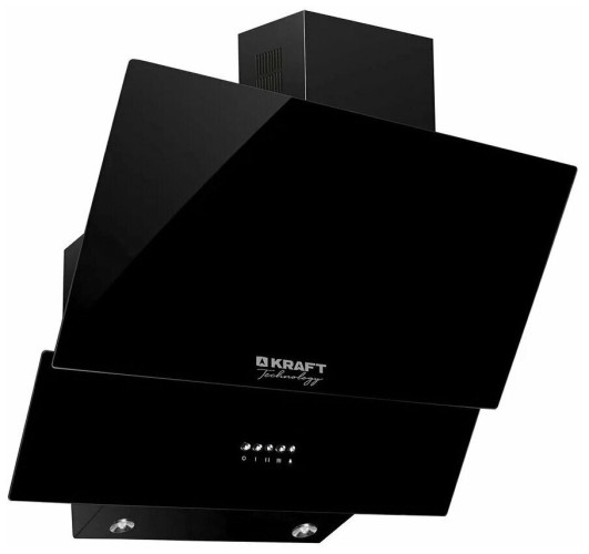 Кухонная вытяжка KRAFT TCH H604BLG черный