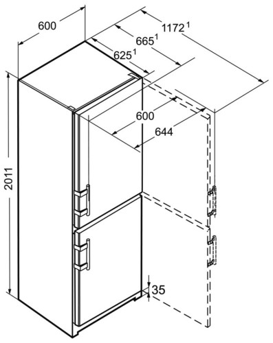 Холодильник LIEBHERR CNbs 3915