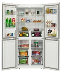 Холодильник HIBERG RFQ-490DX NFGW inverter