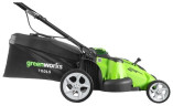 Газонокосилка электрическая greenworks 2500207ue G40LM49DBK3