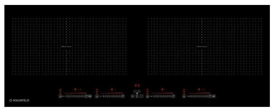 Индукционная варочная панель Maunfeld CVI 904 SFL BK Lux