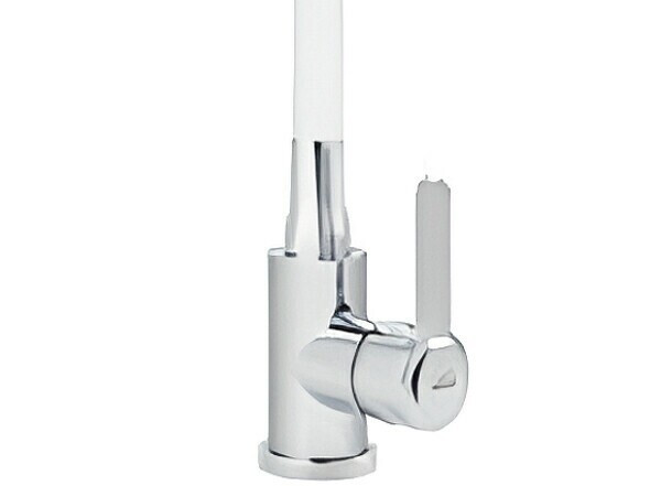 Смеситель для кухни Viko с гибким изливом V-4434 White